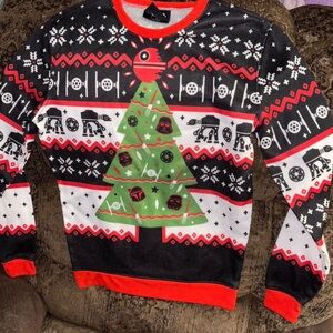 Think Geek Star Wars Sweater Size Small GameStop